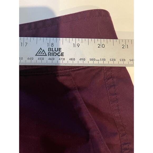 Lane Bryant Bermuda Purple Belted Shorts Pockets NWT size 20 - Picture 3 of 12